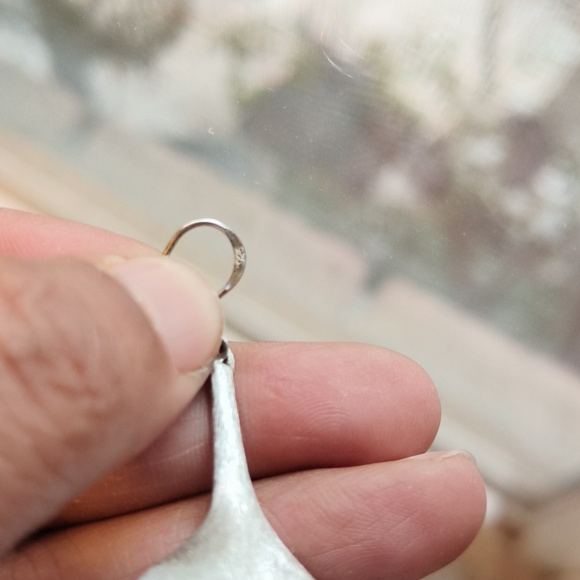 Retro 92.5 Sterling Silver earrings - Picture 3 of 4